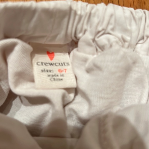 Girls size 6-7 winter white sequin skirt - Picture 2 of 3